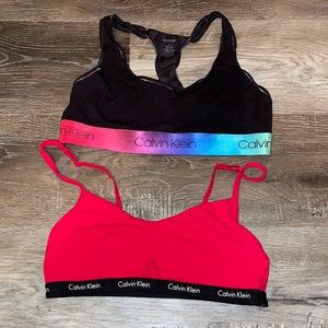 Calvin Klein bralette bundle